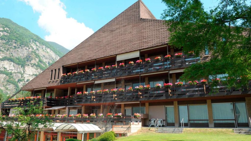 Facciata di Casa Petronilla a Biasca